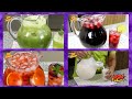 4 Aguas Frescas de Frutas que te encantarán 🍓🍋🥒🍒 | Qué Sabroso