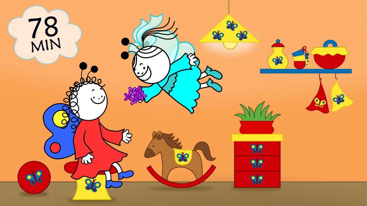 Boca I Lutkica kompilacija - LEPTIRICA I VILIN KONJIC