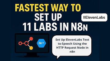 FASTEST n8n ElevenLabs Setup: Text-to-Speech Automation Tutorial (cURL API Method)