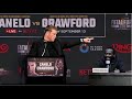 "YOU F*CKED UP!" Canelo Alvarez BRUTAL Warning To Terence Crawford At LIVE Press Conference