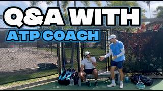 What's The Difference Between Me & A Top 100 Pro?? | Q&A With ATP Coach