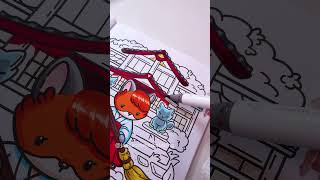 🧹 Shrine Maiden | Cozy Japan Coloring Book by Jade Summer