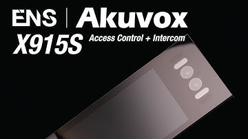 Akuvox X915S Smart Intercom at ENS Security