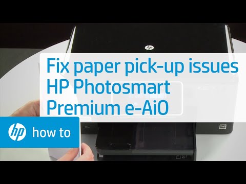 Fixing Paper Pick-Up Issues, HP Photosmart Premium e-All-in-One Printer ( C310a)