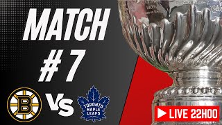 Séries LNH 2024: Leafs vs Bruins Match 7