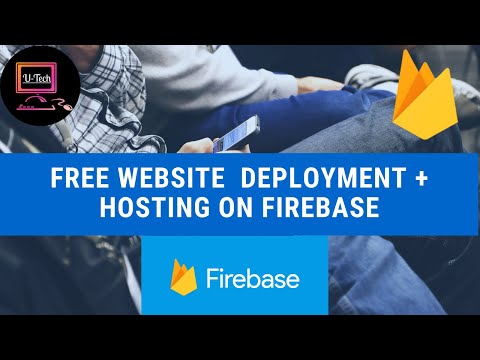 How to deploy and host your website on firebase?||Free Deployment || Free Hosting || Free domain