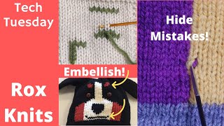 How to Use Duplicate Stitch to Add Color Accents and Fix Mistakes // Technique Tuesday