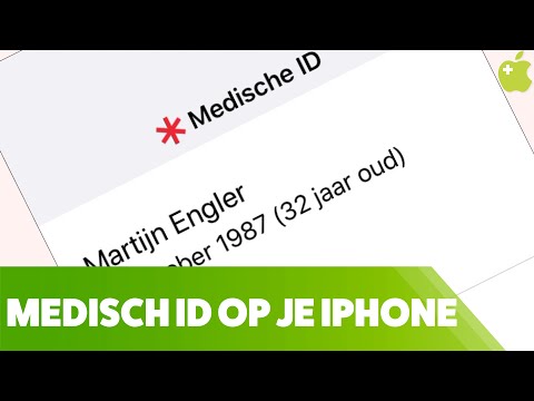 Medisch ID instellen op de iPhone