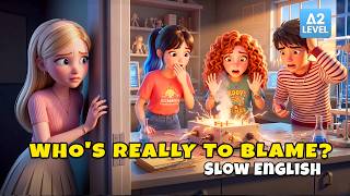 Something Went Wrong in the Lab... Who Was Really to Blame | Slow English Story (A2)
