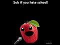 Sub if you hate school