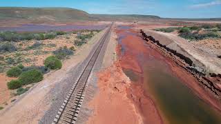 ARTC rail repair - outbck South Australia