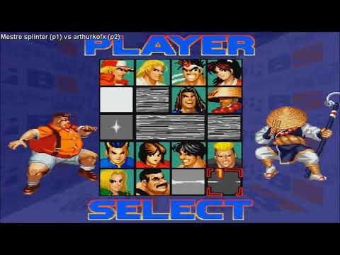 Comitê Games Real Bout Fatal Fury Special Mestre SplinterBRA Vs ArthurkofxBRA