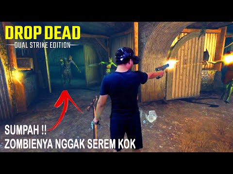 Mixed Reality di Area Pemukiman Zombie | DROP DEAD DUAL STRIKE VR | Oculus Quest + LIV Quest-On-PC
