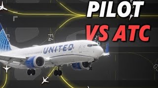 United pilot gets frustrated with the air traffic controller 