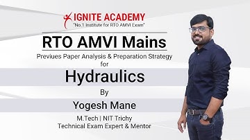 AMVI Mains-2020 | Fluid Mechanics | Lecture 01 | Properties Of Fluid | Mr Yogesh Mane