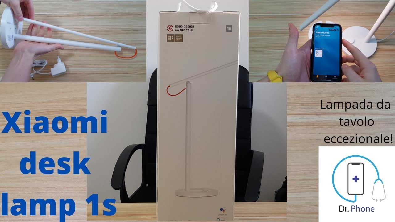 Lampada SMART da scrivania - Xiaomi mi desk lamp 1S 