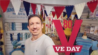 VE DAY 80 | Your Bunting - A big Shout out to those who made bunting for our window display