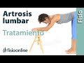 Artrosis lumbar - Tatamiento con ejercicios, automasajes y estiramientos