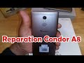 Reparation condor Allure A8  circuit de charge تصليح هاتف كوندور مشكل الشحن مع نصائح