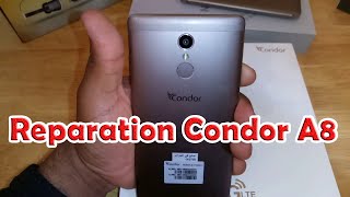 Reparation condor Allure A8  circuit de charge تصليح هاتف كوندور مشكل الشحن مع نصائح