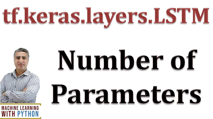 LSTM: Understanding the Number of Parameters