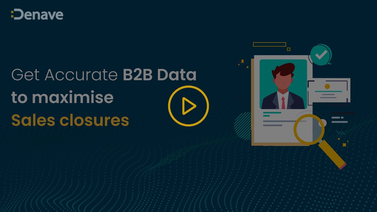 Intelligent Data Services | Get Accurate B2B Data to maximise Sales closures