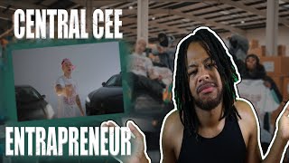 Central Cee - Entrapreneur [Music Video] REACTION