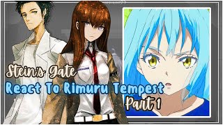 Steins Gate React To Rimuru Tempest Gacha Reaction Part 12