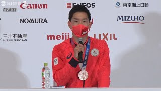 荒賀龍太郎「最後まで戦い抜いた」　空手組手75キロ超級で銅