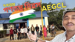77th Republic Day celebration in AEGCL (Bordubi) 🇮🇳 | Michael Rajkhowa 