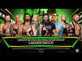 LADDER MATCH FOR DOUBLE TITLES WWE 2K24