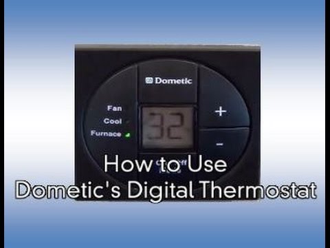 How to Use Dometic's Digital RV Thermostat - YouTube