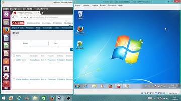 Monitorando Cliente Windows com Zabbix Server