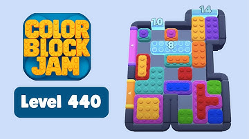 Color Block Jam Level 440 Solution Walkthrough