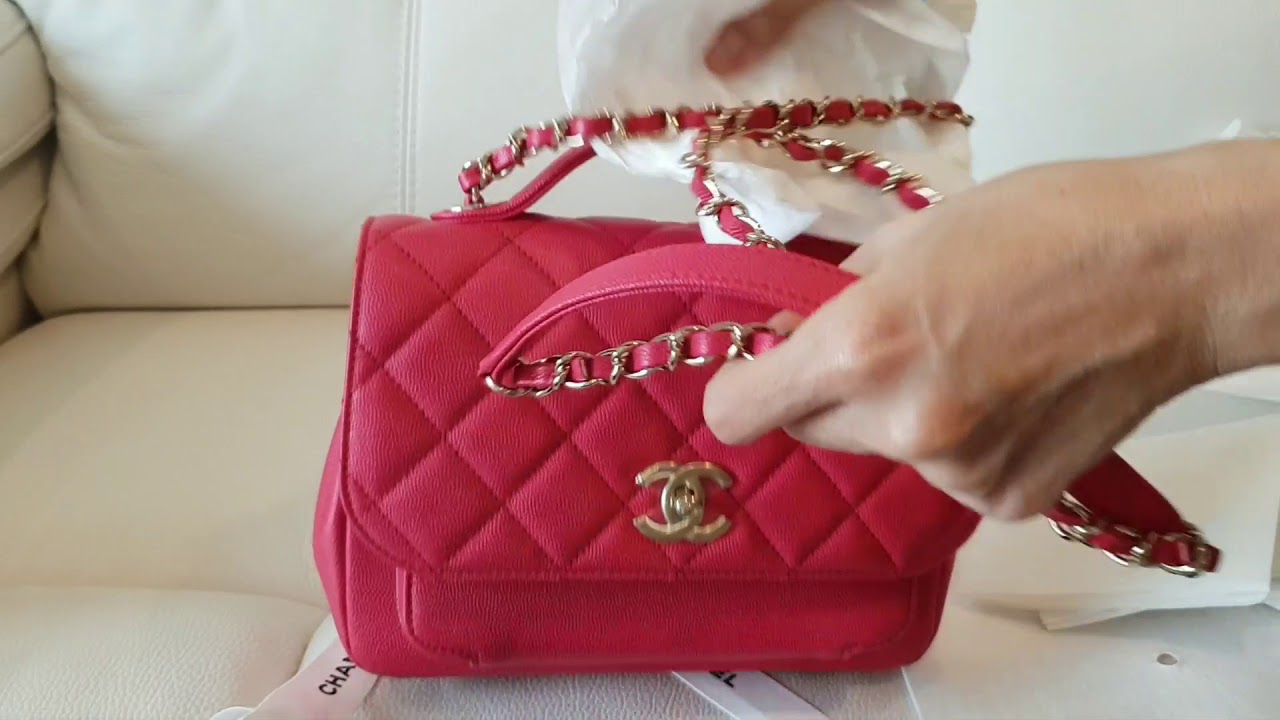 chanel business affinity backpack 2018