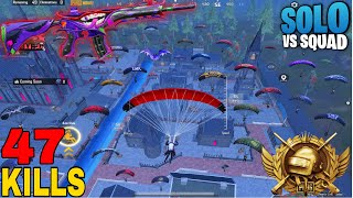47 KILLS Wow!!🔥 MY FASTEST RUSH GAMEPLAY in LIVIK 😍Tacaz Pubg 🤩 SAMSUNG,A3,A4,A5,A6,XS,J2,J3,J4,J5,J