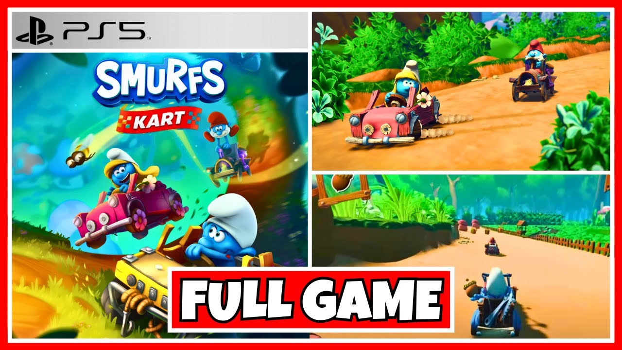 SMURFS KART - FULL GAME / LONGPLAY - PS5 - (No Commentary)