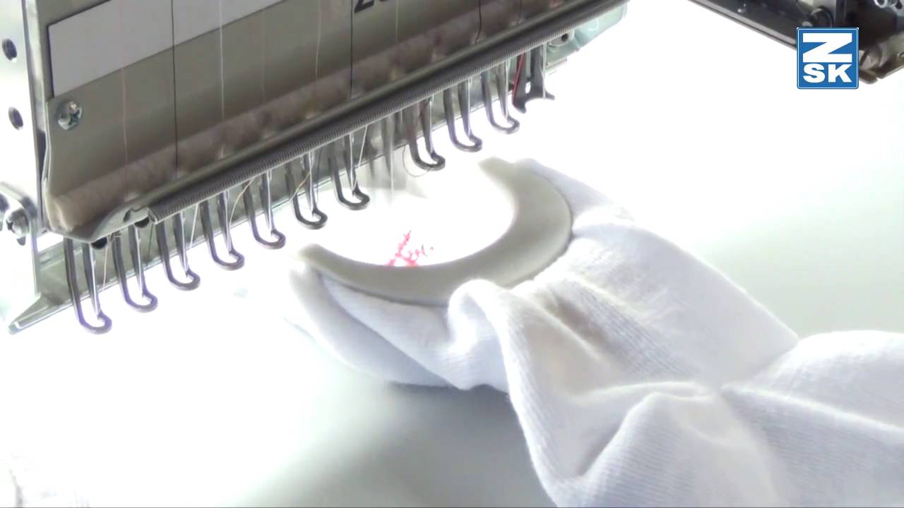 HOW TO EMBROIDER ON SOCKS 4466 YouTube