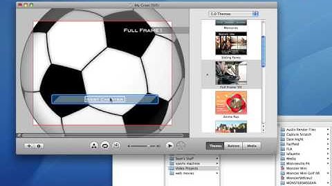 IDVD - creating your own background