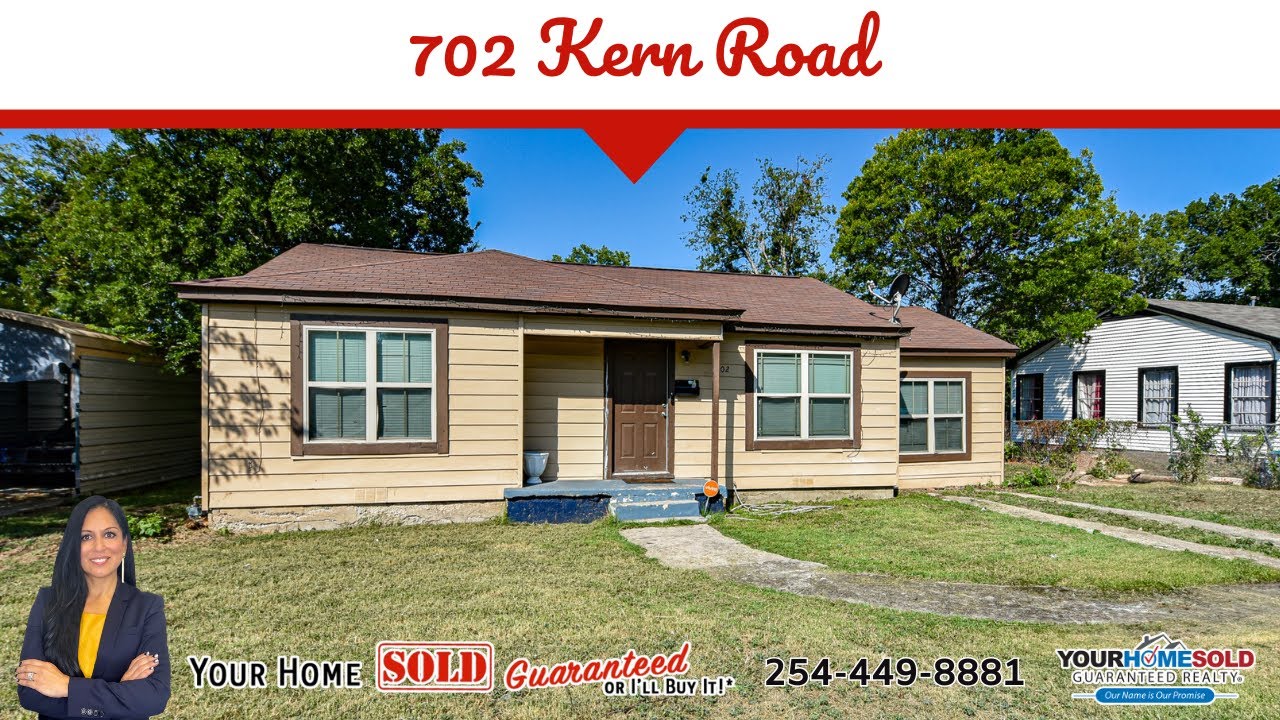 702 Kern Road, Killeen, TX 76541 - Your Home Sold Guaranteed Realty 254.449.8881