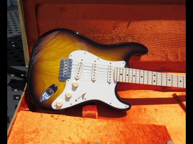 Custom Built Stratocaster - 2 Tone Sunburst - YouTube