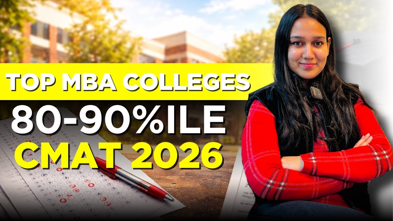 CMAT 2026 MBA Colleges for 80–90 Percentile 🚀 Don’t Miss These Options 