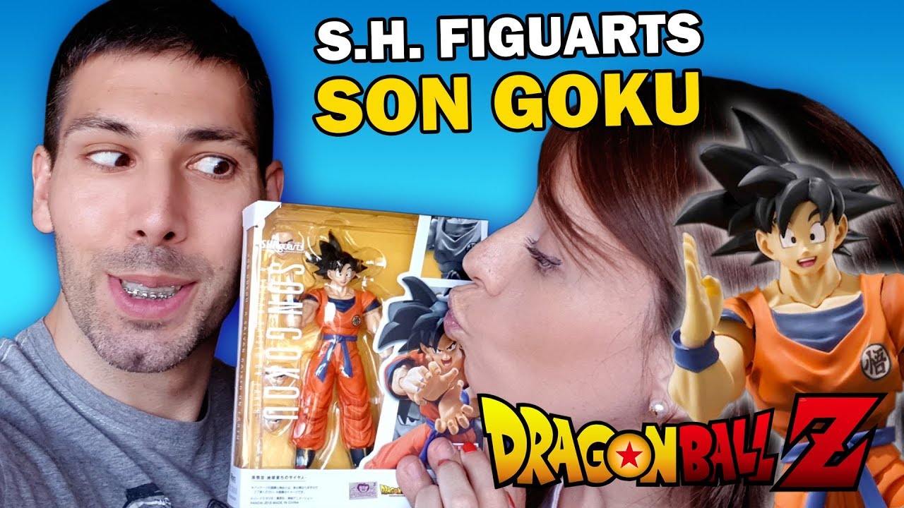 SON GOKU SAIYAN RAISED ON EARTH DRAGON BALL Z SH FIGUARTS TAMASHII NATIONS | UNBOXING