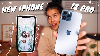 Whats on my NEW iPhone 12 Pro Max *unboxing