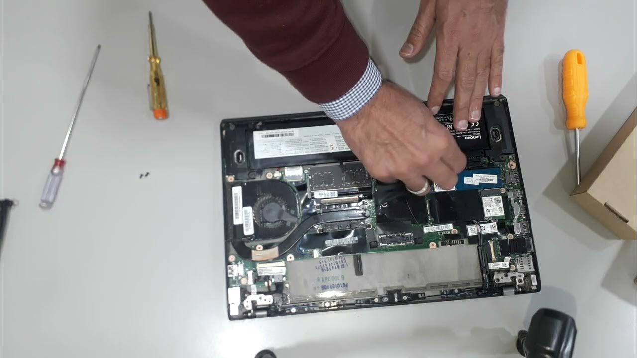 How to replace Lenovo T460s batteries.(Battery 1 & Battery 2) - YouTube
