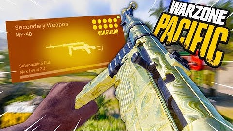 the BEST MP40 SMG CLASS in WARZONE PACIFIC SEASON 1!😈 (Best MP40 Class Setup)