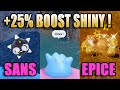 Pokemon shiny sans pice secrte  boost de 25  disque indigo pokmon carlate et violet dlc