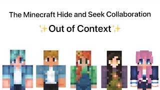 Minecraft Hide and Seek Out Of Context || Compilation