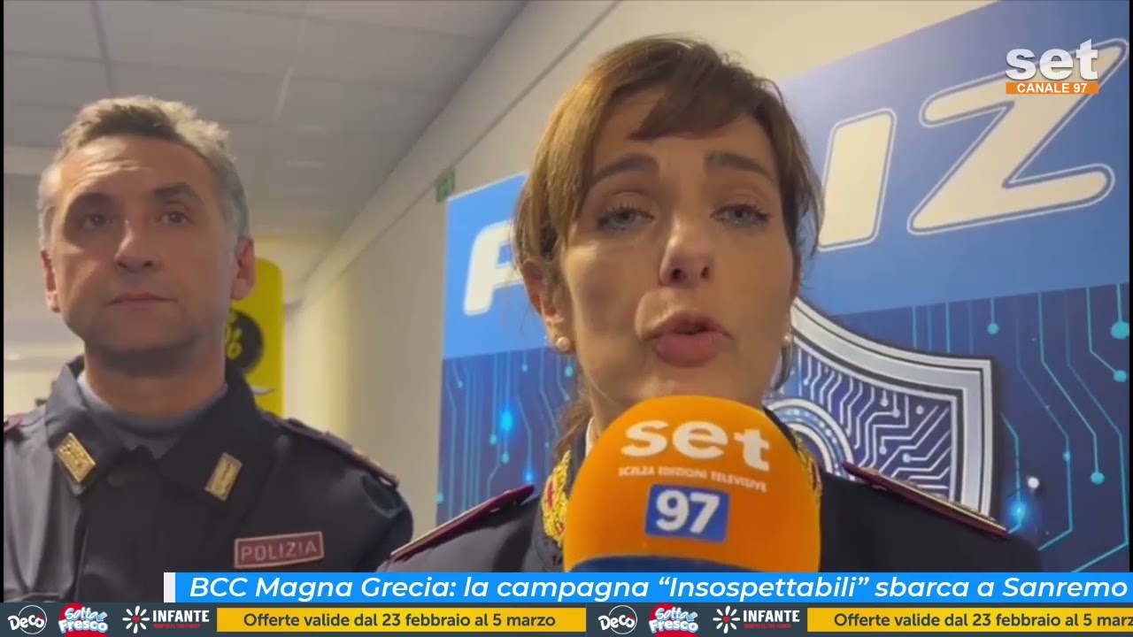 BCC Magna Grecia: la campagna “Insospettabili” sbarca al Festival di Sanremo