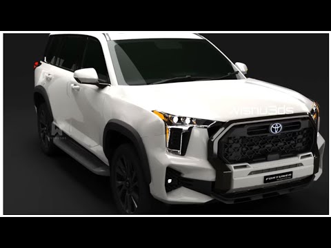 Video Hình ảnh mẫu SUV Fortuner 2023 sắp ra mắt thiết kế lạ... - youtube